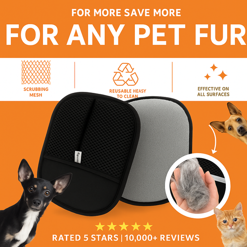 ProLintex™ Pet Hair Removal Gloves